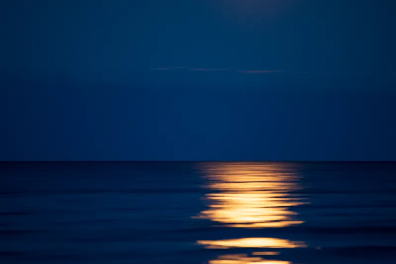 Moonglow, Lake Michigan. 2021.